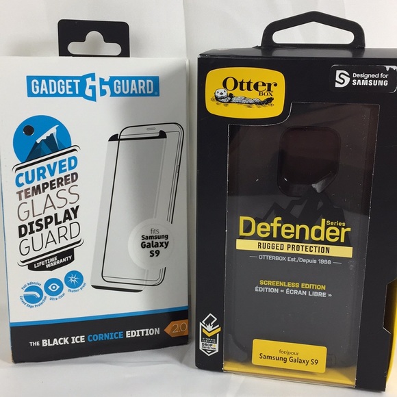 OtterBox Accessories - Otter box Samsung Galaxy S9 phone case bundle OtterBox Accessories - Otter box Samsung Galaxy S9 phone case bundle